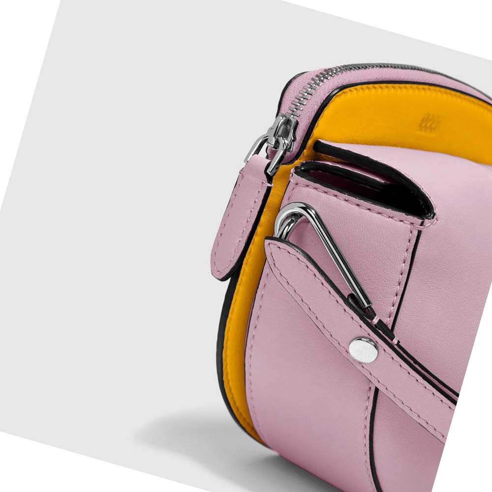 Ecco E-Saddle Skulderveske Dame Rosa | NO 373RVD